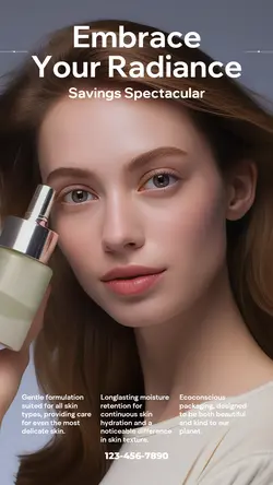 Beauty & Personal care Product display Detail Presentation