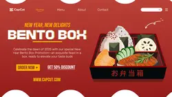 New Year Food Menu Twitter Post