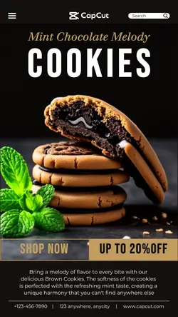 Food and Beverage Cookies Product Display TikTok