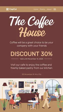 Coffee Shop Special Promotion Instagram Story