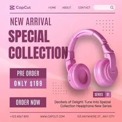 Headphone Special Collection Promotion Instagram 