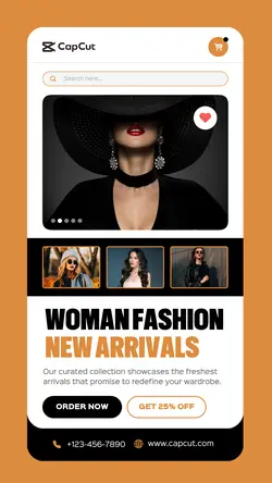 Woman Fashion New Arrivals Instagram Story