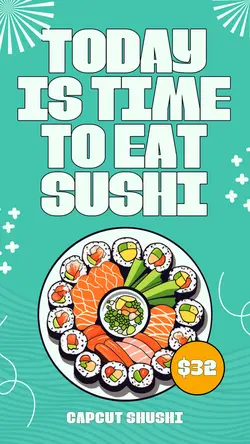 Sushi Food Promotion Instagram Story