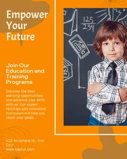 Education and training Announcement