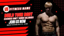 Fitness Gym Poster or Thumbnail