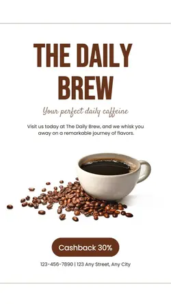 Cafe Promotion Instagram Story
