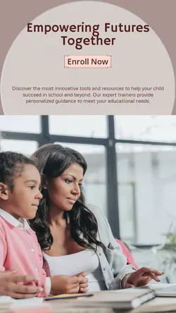 Education and training Product display