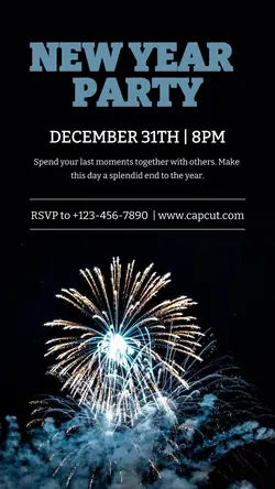 Other Industries New Year Party Instagram Story