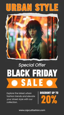 Fashion Black Friday Instagram Story