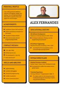 Business Resume