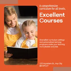 Education and training Product Display