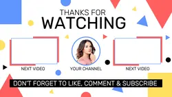 Non-marketing YouTube End Screen