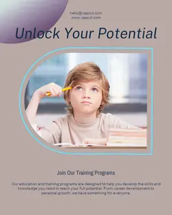 Education and training Announcement