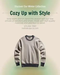 Clothing & Shoes Menu