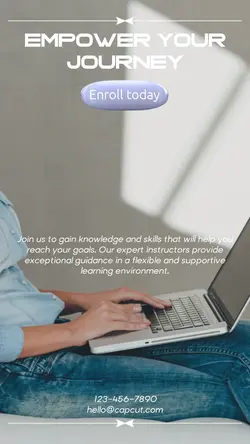 Education and training Announcement