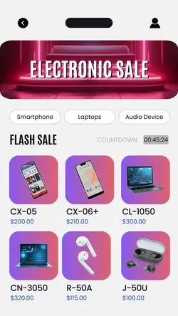 Electronic Pricelist - Instagram Story