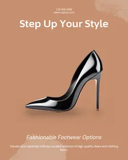 Clothing & Shoes Menu