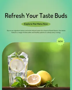 Foods & Beverage Menu