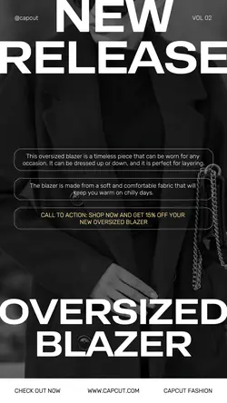 Fashion New Release Promotion Instagram Story