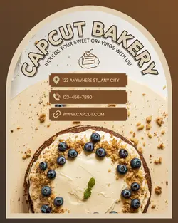 Bakery Food Promotion Poster