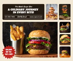 Food promotion facebook post