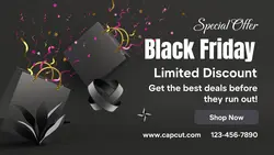 Special Offer Black Friday Twitter Post