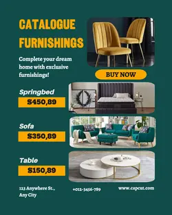 Furnishings Product Display Potret Instagram