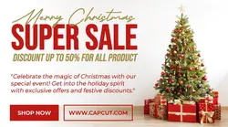 Christmas Sale Promotions Banner Facebook Post