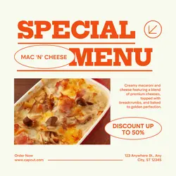 Cafe Special Sale Instagram Post