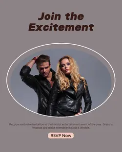Entertainment Invitation