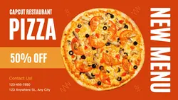 New Pizza Menu Twitter Post