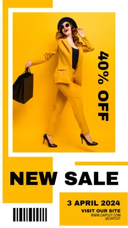 New Sale Fashion Template Instagram Story