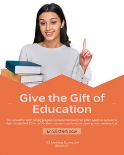 Education and training Gift