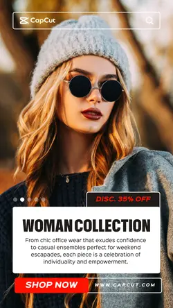 Woman Fashion Collection Promotion Story