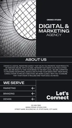 Modern Digital Marketing Instagram Story Post