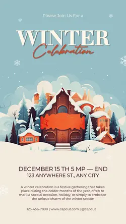 Other Industries Winter Celebratio Instagram Story