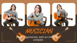 Non-marketing Facebook Cover Musician