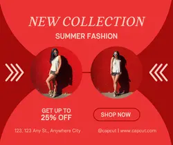 Fashion New Collection Facebook Post