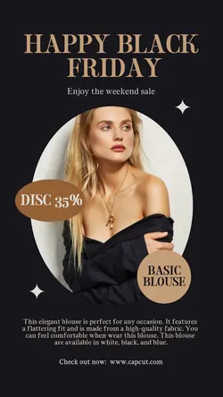 Black Friday Sale Tiktok Post