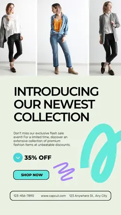Fashion Collection Product Display