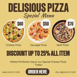 Pizza Promotion Instagram Post