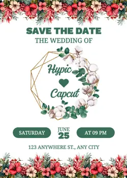 Non-marketing Personal Occasions Wedding Invitation