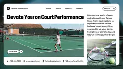 Other Tennis Store Product Display Twitter Post