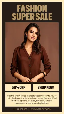 Fashion Super Sale Instagram Story