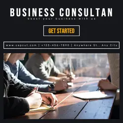 Busines Consultan Instagram Post