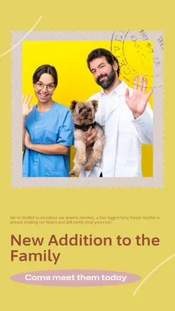 Pet industry Announcement