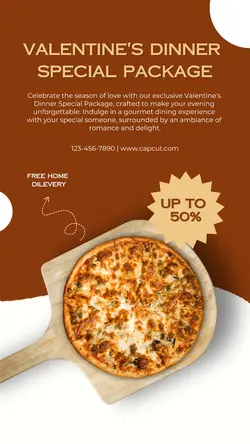Dinner Food Promotion Instagram Story