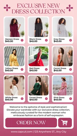 9 Multi-Product Image Display Women's clothing