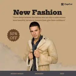 New Fashion Winters Version instagram post