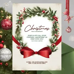 Christmas Invitation Linkedin Post